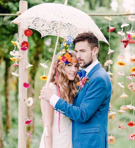 Hochzeit Regenschirme & Sonnenschirme