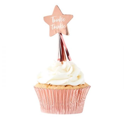 Cupcake Topper Twinkle Twinkle (12 Stk.) Ginger Ray