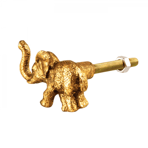 Türknauf Elefant gold Sass & Belle
