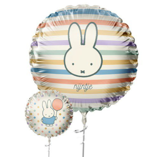 Folienballon Nijntje Pastel Party 45cm