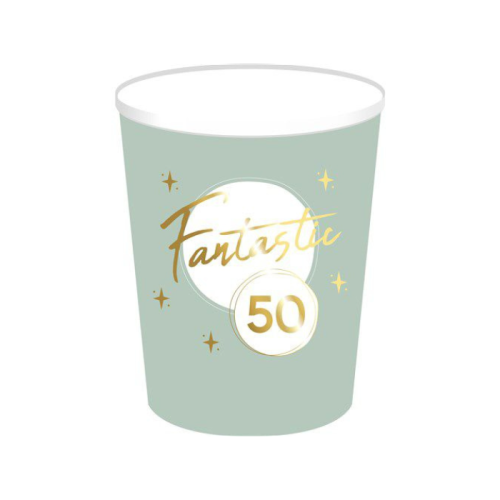 Fantastische 50 grüne Tassen (8 Stück)
