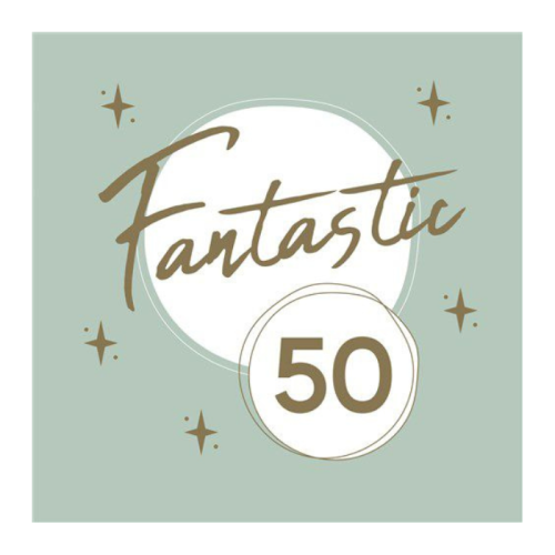Fantastic 50 grüne Servietten (20 Stück)