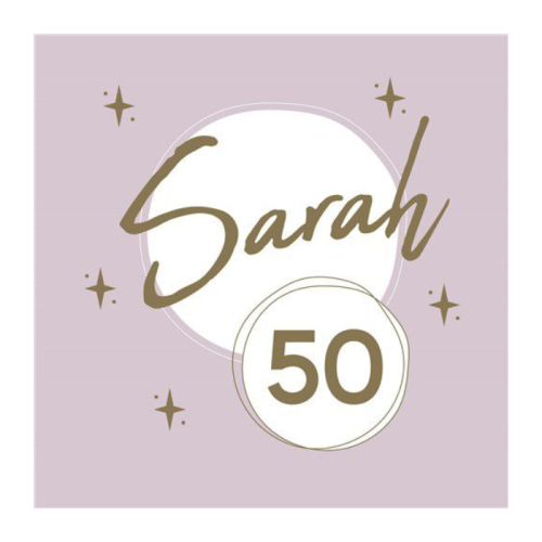 Servietten Fabulous 50 Sarah rosa (20Stück)