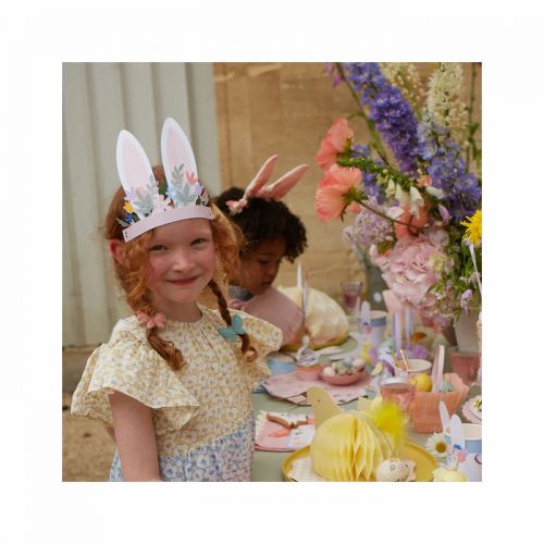 Stirnbänder Hasenohren Floral Bunny (8Stück) Meri Meri