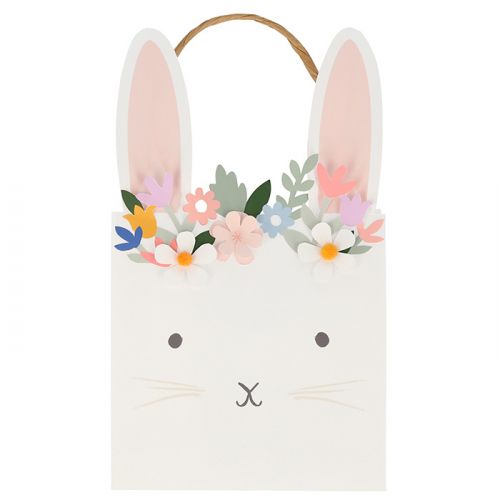 Floral Bunny Handzetteltaschen (6 Stück) Meri Meri