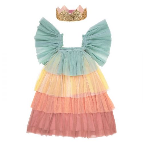 Prinzessinnenkleid Rainbow Ruffle Meri Meri