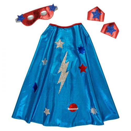 Super Hero blaues Kleiderset Meri Meri