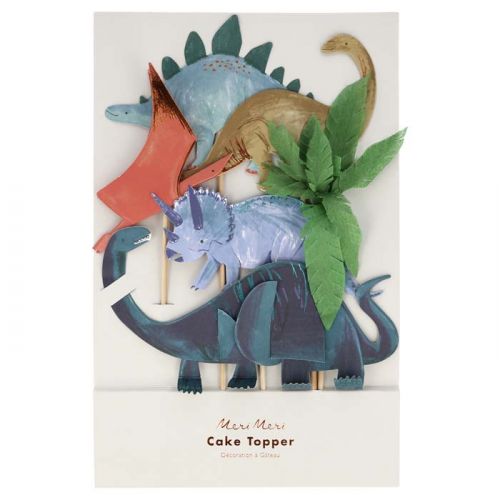 Cake Toppers Dinosaur Kingdom (6st) Meri Meri