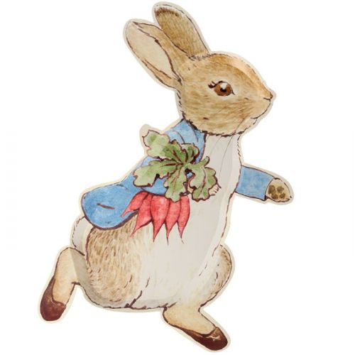 Peter Rabbit Partyteller (12 Stück) Meri Meri