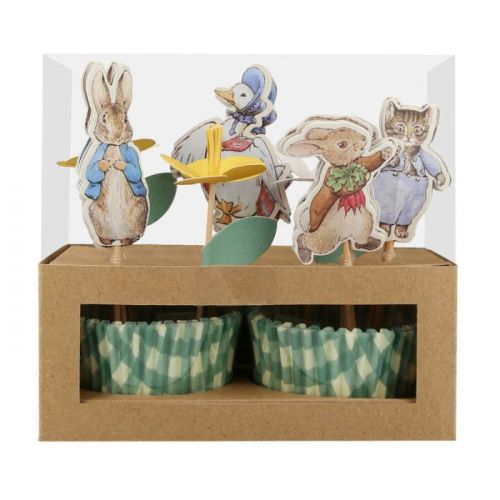 Cupcake-Set Peter Rabbit im Garten Meri Meri