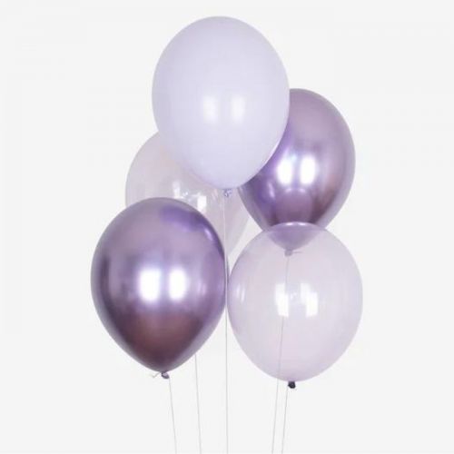 Luftballons mix lila (10Stk)
