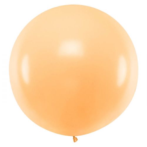 Pastell Ballon Pfirsich (1m)