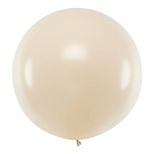 Pastellfarbener Ballon nackt (1m)