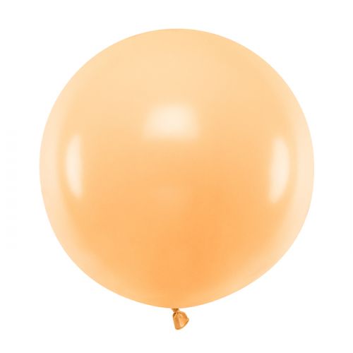 Pastell Ballon Pfirsich (60cm)