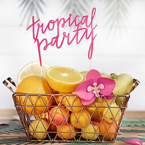Tropical Party Tortenaufleger Aloha Kollektion
