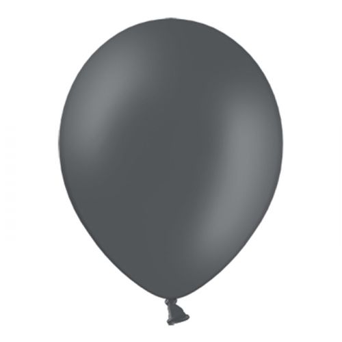 Pastellfarbene Ballons Grau (10 Stk.)