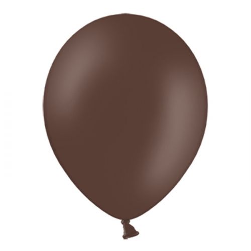 Pastellballons Cocoa Brown (10 Stück)