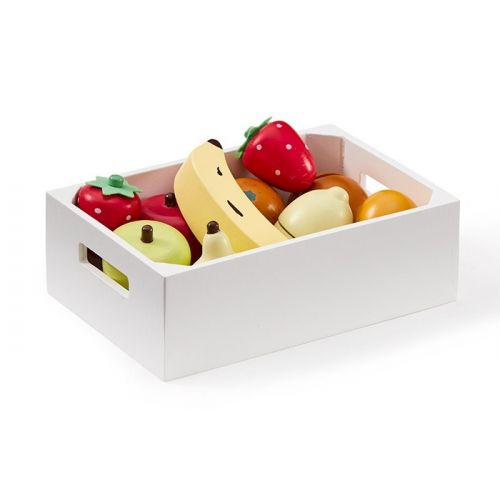 Houten kistje met fruit Kids Concept