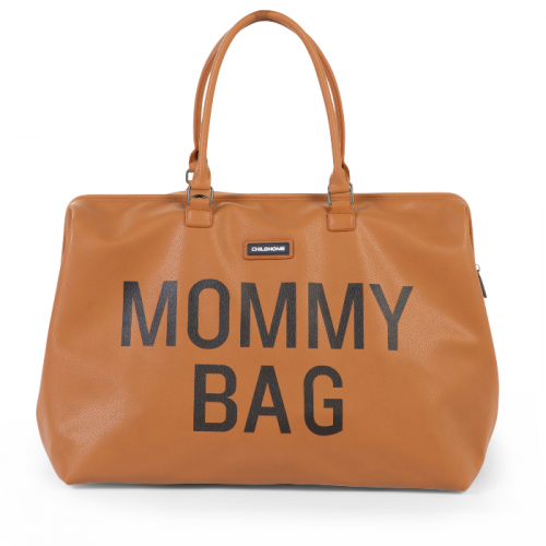Mommy Bag brauner Lederlook Childhome