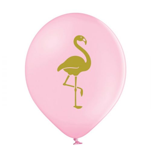 Luftballons Flamingo rosa Mix (6 Stk.)