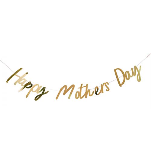 Slnger Happy Mothers Day Gold Hootyballoo