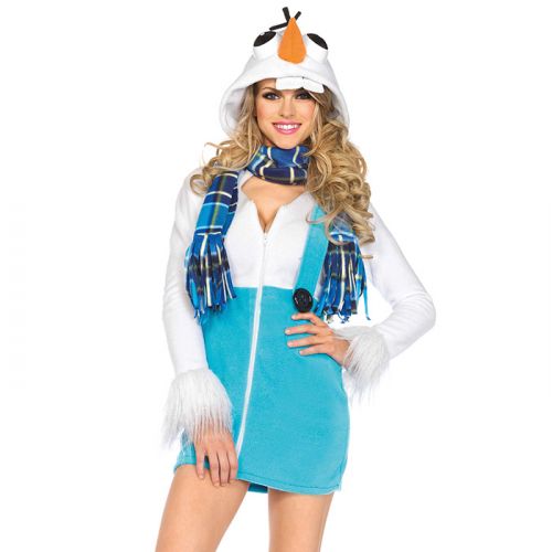 Olaf Frozen kostuum dames Leg Avenue