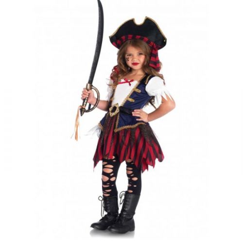 Karibischer Pirat Kostüm Mädchen Leg Avenue