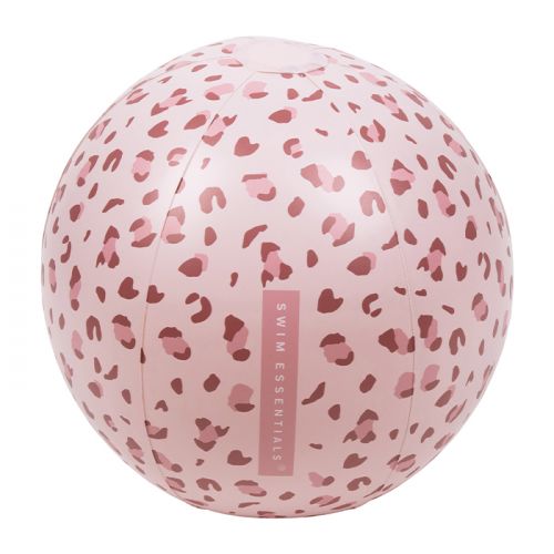 Swim Essentials Aufblasbare Schwimmkugel alt rosa Leopard