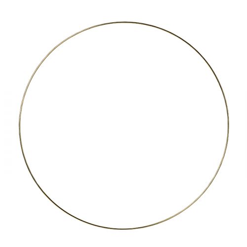 Metalen decoratie cirkel (20cm)