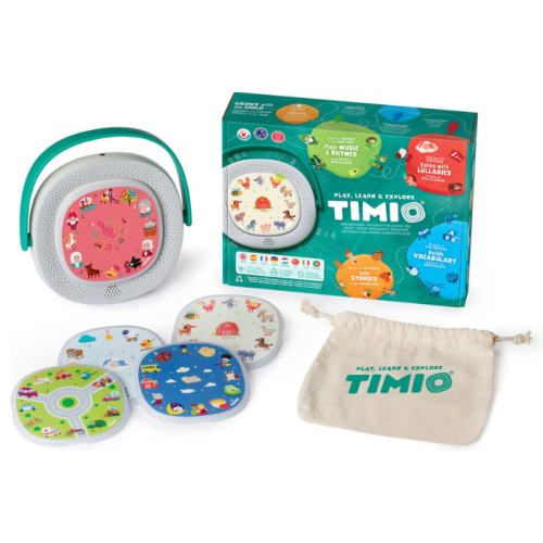 Timio Audio- & Musikplayer mit 5 Scheiben