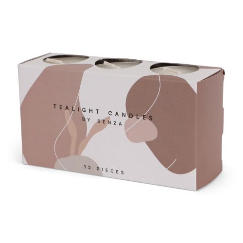 Senza Teelichter in Geschenkbox (12 Stück)