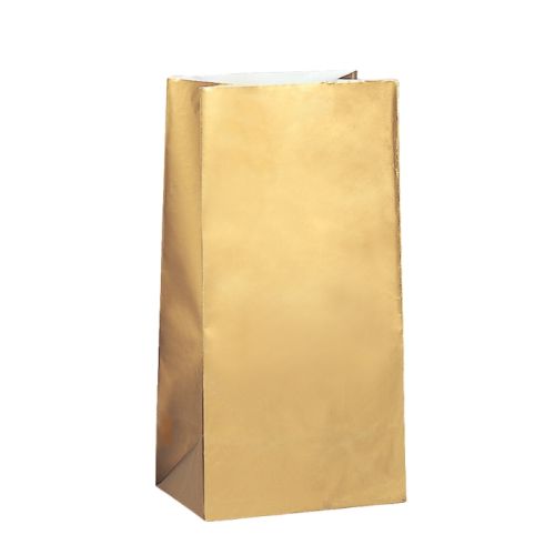 Papier-Teilungstüten gold (12 Stk.)