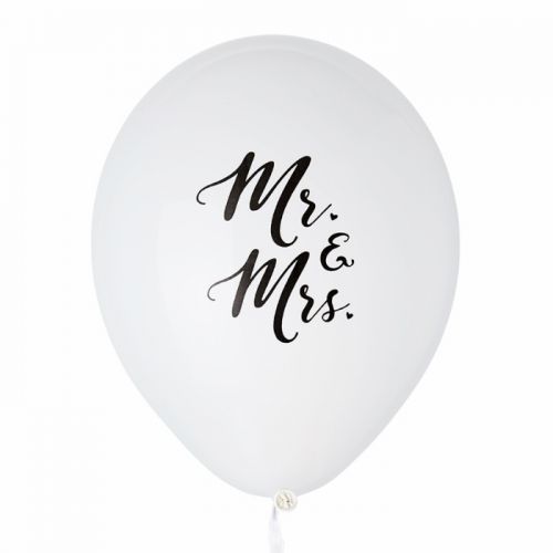 Mr & Mrs ballonnen (6st) House of Gia