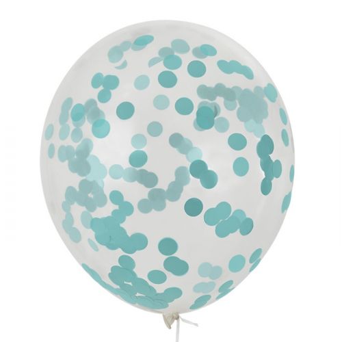 Mega confetti ballon mint 60cm House of Gia