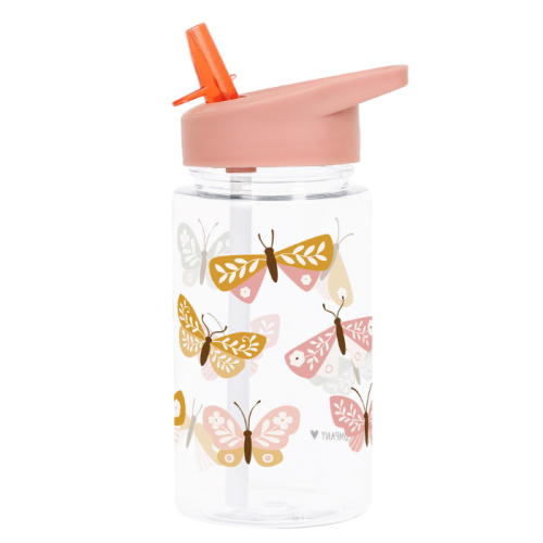 A Little Lovely Company Schmetterlinge Trinkflasche