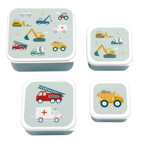 A Little Lovely Company Lunch & Snack Box Fahrzeuge