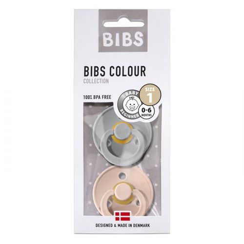 Bibs Schnuller-Set Wolke/Blush