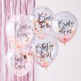 Konfetti Luftballons Baby Girl Twinkle Twinkle (5Stk)Ginger Ray