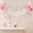 Girlande Konfetti Folienballons Happy Birthday Ginger Ray