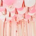 Ballons Deckenbausatz rosa Mix It Up Ginger Ray