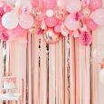 Ballonbogen mit Dekoration rosa Mix It Up Ginger Ray