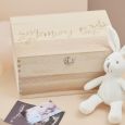 Aufbewahrungsbox aus Holz Baby in Bloom Ginger Ray