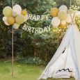 Girlande mit Luftballons Happy Birthday Lets Go Wild Ginger Ray