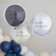 Luftballons alles Gute zum Geburtstag Mix it Up Blue Ginger Ray