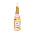 Weihnachtsaufhänger Sektflasche mit Bienen Gold Sass & Belle