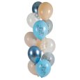 Luftballons mix baby boy (12pcs)
