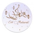 Fensteraufkleber Eid Mubarak gold