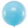 Pastellfarbener Ballon blau (1m)