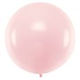 Pastellfarbener Ballon rosa (1m)