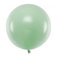 Pastellfarbener Ballon Pistazie (60cm)